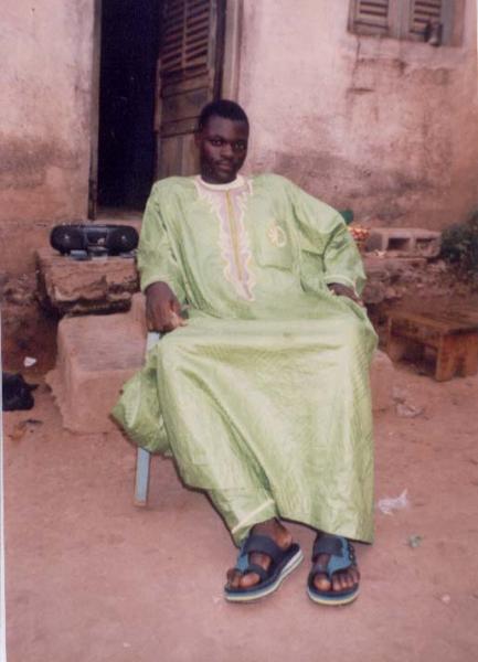 FANNY LORS D'UNE FETE RELIGIEUSE A BOUAKE